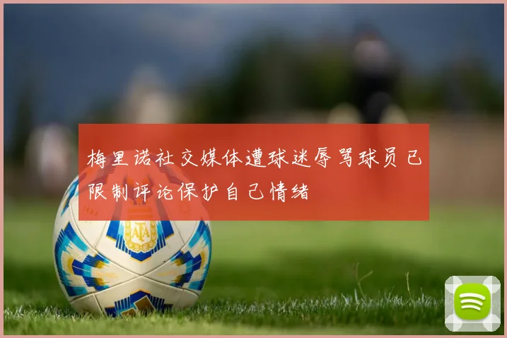 梅里诺社交媒体遭球迷辱骂球员已限制评论保护自己情绪